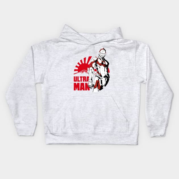 Ultraman Kids Hoodie by paisdelasmaquinas